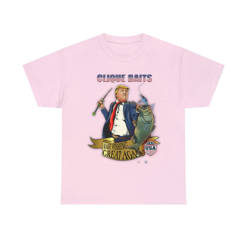 Thumbnail: Clique Baits - Trump - Make Fishing Great Again - T-Shirt