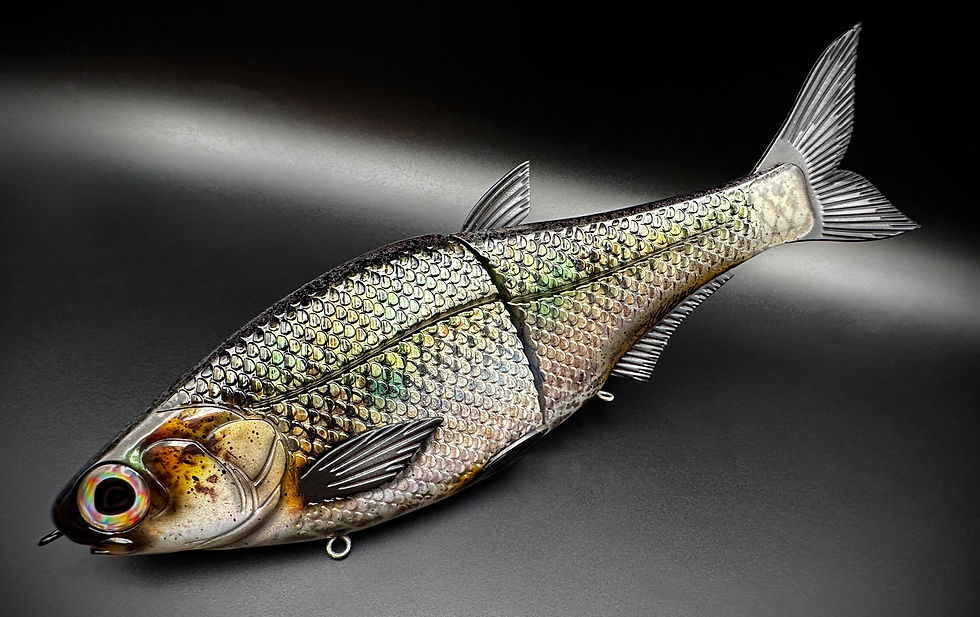 Thumbnail: HINKLE SHAD CLONE - EMERALD SHINER