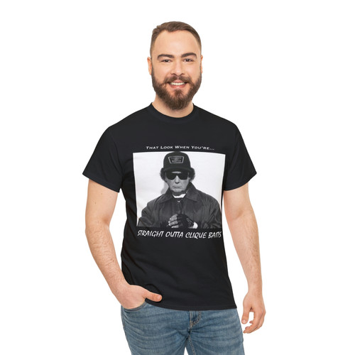 EAZY T - Straight Outta Clique Baits - T-Shirt - Image 4