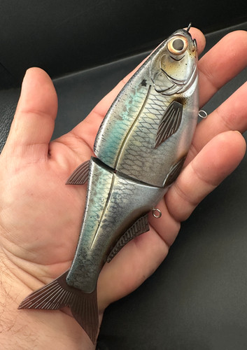 HINKLE SHAD JR. CLONE - SEXY BLUE HERRING - Image 9
