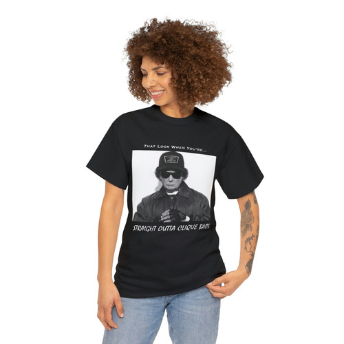 EAZY T - Straight Outta Clique Baits - T-Shirt - Image 2