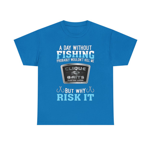 Clique Baits - Why Risk It - T-Shirt - Image 12