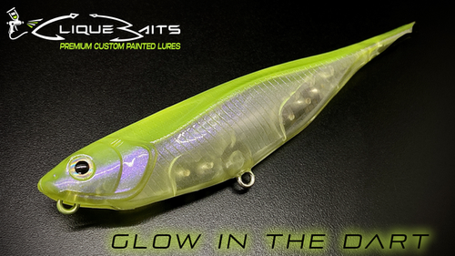 Indiglo Dart Topwater Walking/Popper