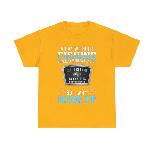 Clique Baits - Why Risk It - T-Shirt - Image 6