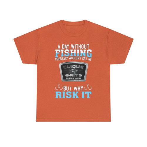 Clique Baits - Why Risk It - T-Shirt - Image 8
