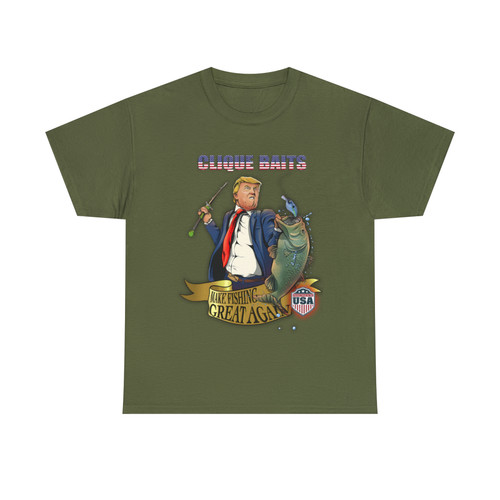 TRUMP MAKE FISHING GREAT AGAIN T-SHIRT - Image 4
