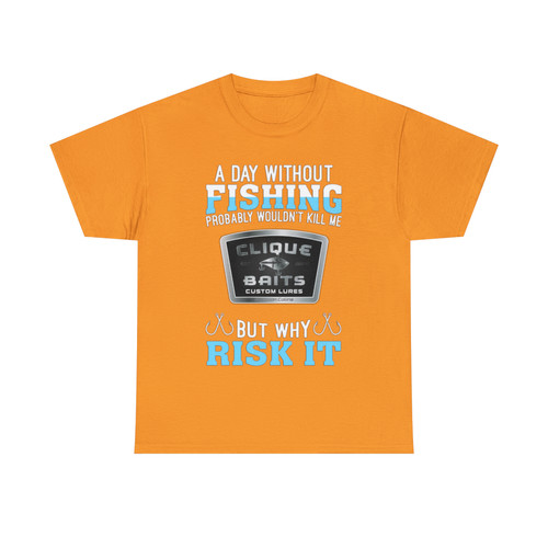 Clique Baits - Why Risk It - T-Shirt - Image 5