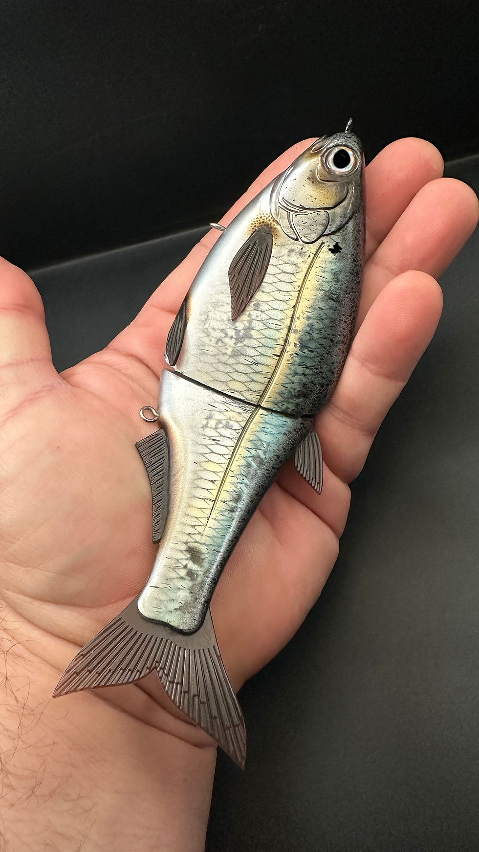 Thumbnail: HINKLE SHAD JR. CLONE - SEXY BLUE HERRING