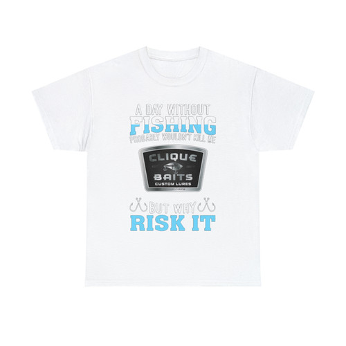 Clique Baits - Why Risk It - T-Shirt - Image 3