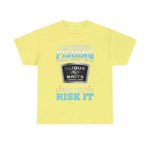 Clique Baits - Why Risk It - T-Shirt - Image 10