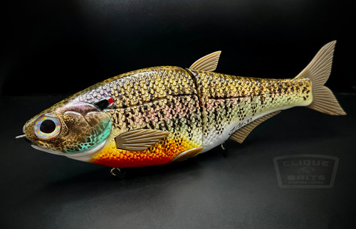 HINKLE SHAD CLONE - COLLINS GILL - BLUEGILL SWIMBAIT - Image 2