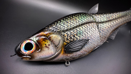 HINKLE SHAD CLONE - EMERALD SHINER - Image 2