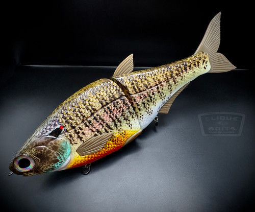 HINKLE SHAD CLONE - COLLINS GILL - BLUEGILL SWIMBAIT - Image 3