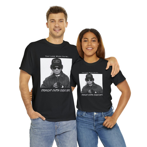 EAZY T - Straight Outta Clique Baits - T-Shirt - Image 9