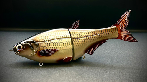 HINKLE SHAD JR. CLONE - GOLDEN SHINER - Image 2