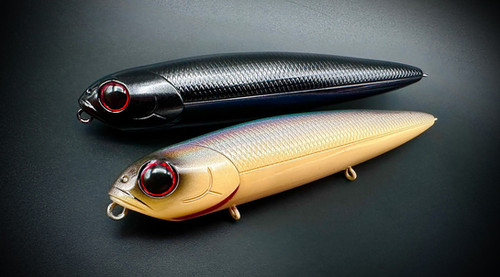 VIXEN TOPWATER CLONE SET - EBONY & IVORY