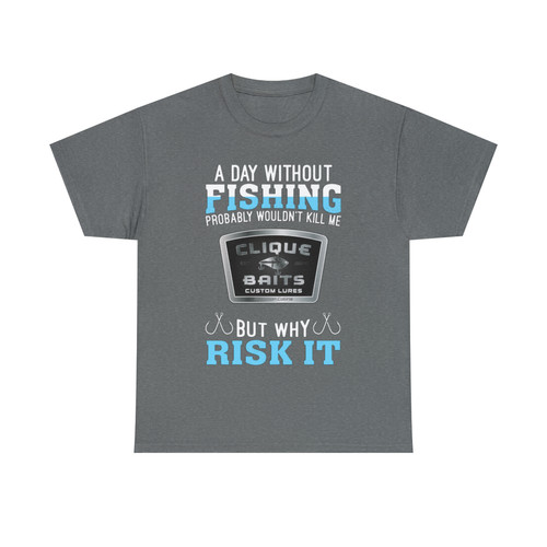Clique Baits - Why Risk It - T-Shirt - Image 2