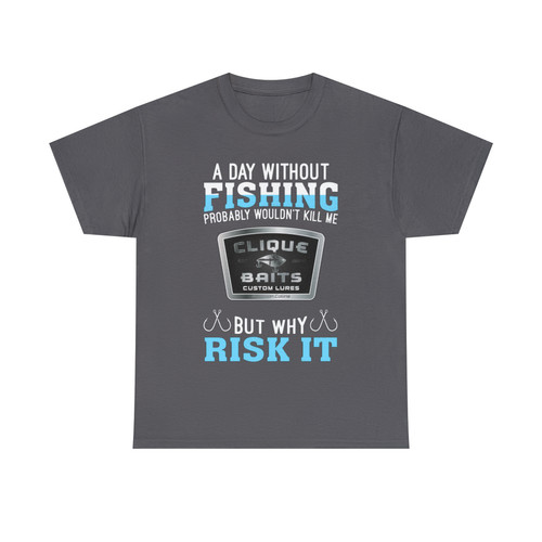 Clique Baits - Why Risk It - T-Shirt - Image 13