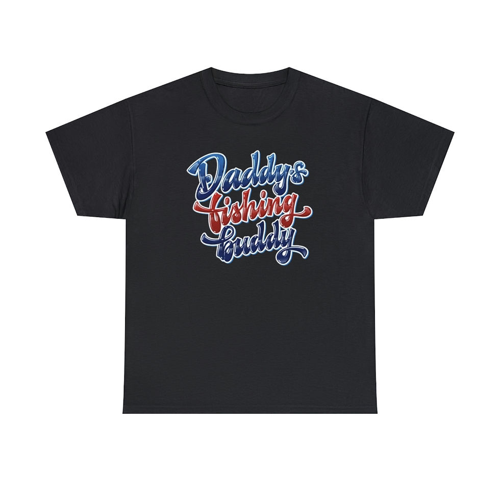 Thumbnail: Daddy's Fishing Buddy Tee