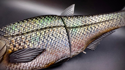 HINKLE SHAD CLONE - EMERALD SHINER - Image 3