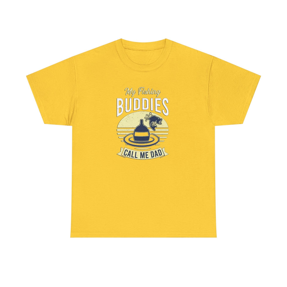 Thumbnail: My Fishing Buddies Call Me Dad Tee