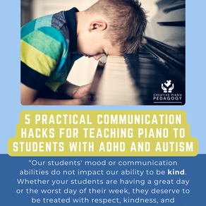 young boy resting his head on the keys of a piano