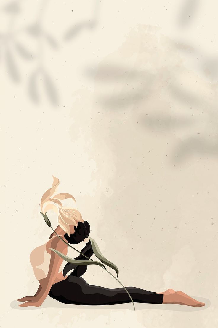 Download free psd _ image of Cobra pose border psd background with yoga, health and wellne