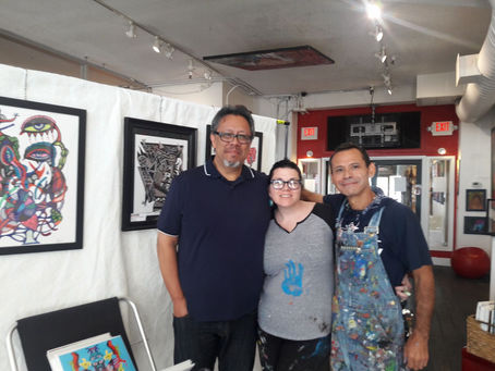 My First "Pop-up" show at Jana's Red Room! Good times with good friends!