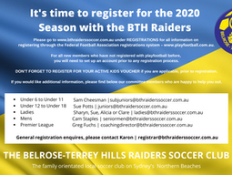 REGISTRATIONS NOW OPEN