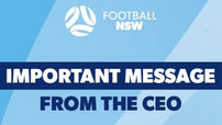Important message from the CEO of Football NSW - Tuesday 14 July 2020