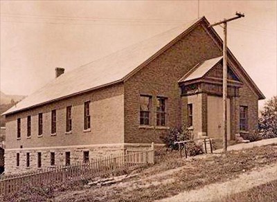 Picture of original drill hall