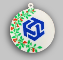 3D printed ornament