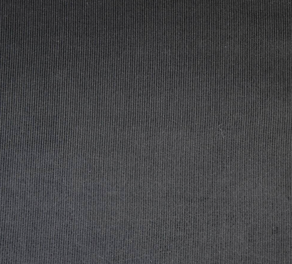 Black Velvety Corduroy