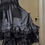 Thumbnail: Black Mini Stars/Velvety Corduroy Bowtie Babydoll Dress!! O/S