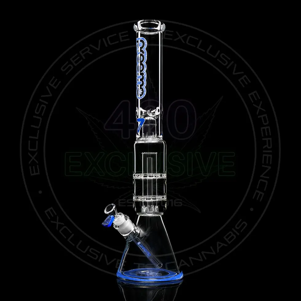 Preemo Glass | 19" Double Disc Beaker