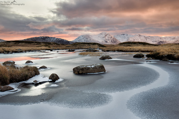 Lochan na Stainge Sunset