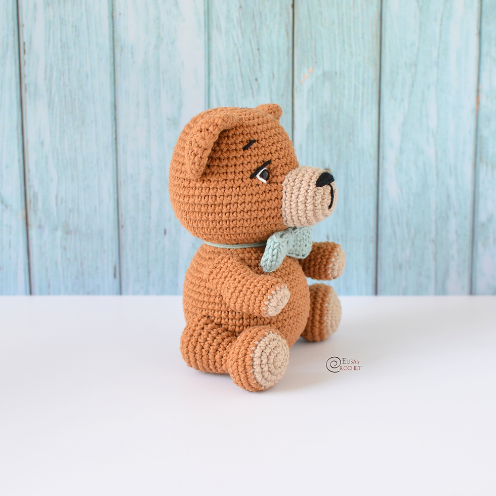 Thumbnail: Hazel the BEAR | PDF Amigurumi Crochet pattern | English only