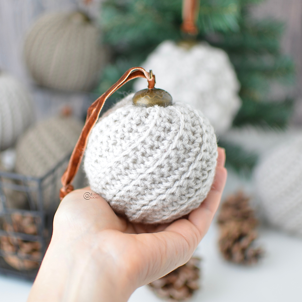 Christmas Bauble Free Crochet Pattern