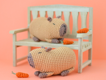 Capybaras Free Crochet Pattern