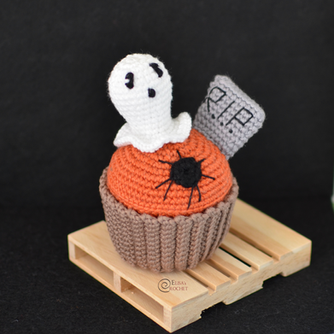 Halloween Cupcake Free Crochet Pattern