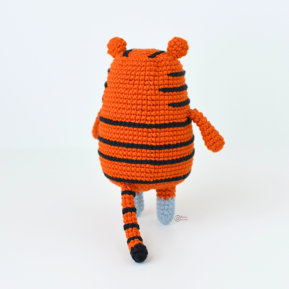 Thumbnail: Ruby the TIGER | PDF Amigurumi Crochet pattern | English only