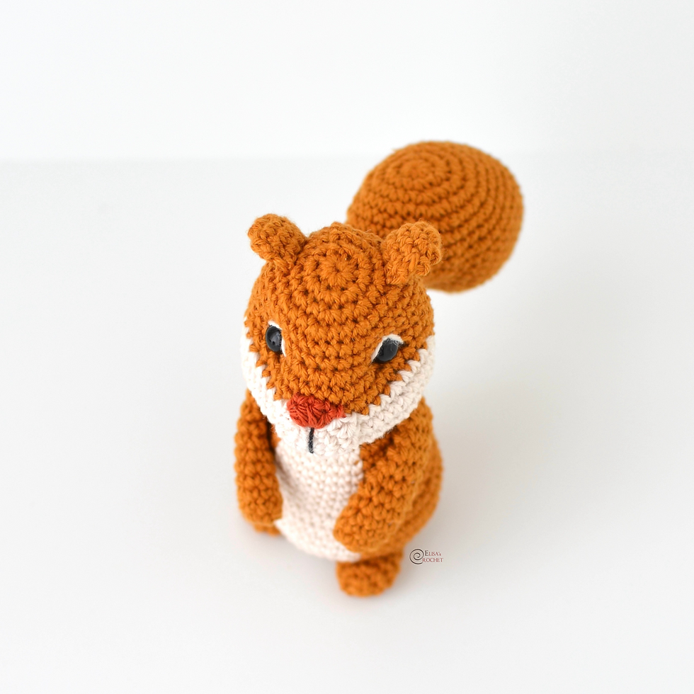 Thumbnail: Maple the SQUIRREL | PDF Amigurumi Crochet pattern | English only