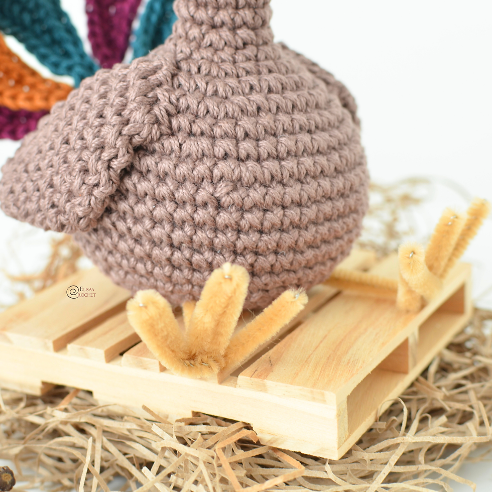 Thumbnail: Stewie the TURKEY | PDF Amigurumi Crochet pattern | English only