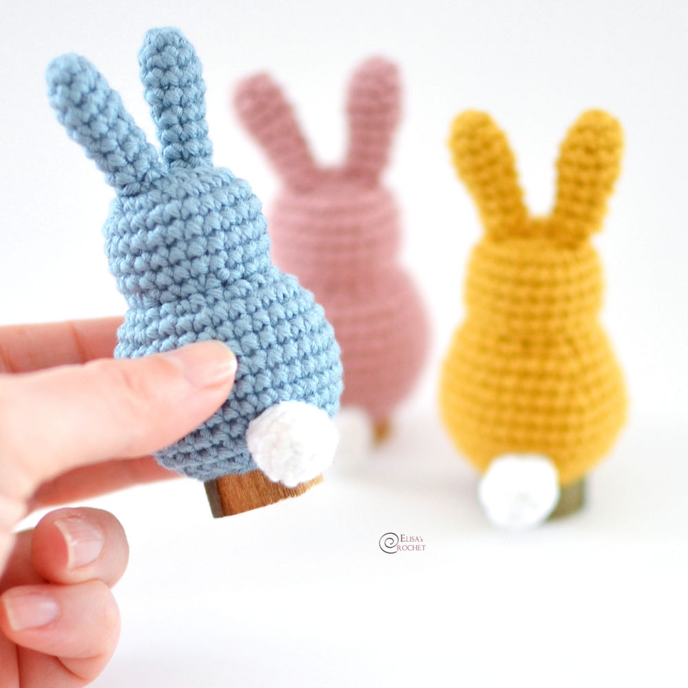 Easter Placeholders Free Crochet Pattern By Elisa's Crochet