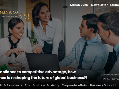 From compliance to competitive advantage, how governance is reshaping the future of global business?!
