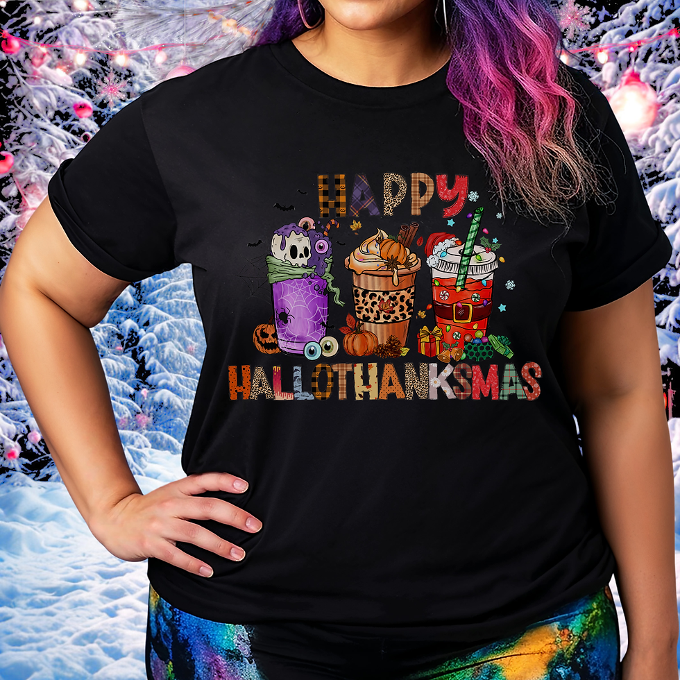 Thumbnail: Happy Hallothanksmas T-Shirt