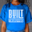 Thumbnail: Built Different with white words T-Shirt