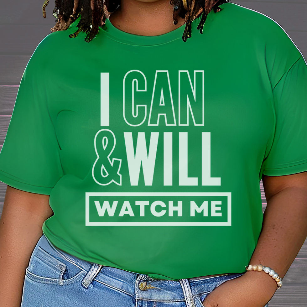 Watch Me white words T-Shirt