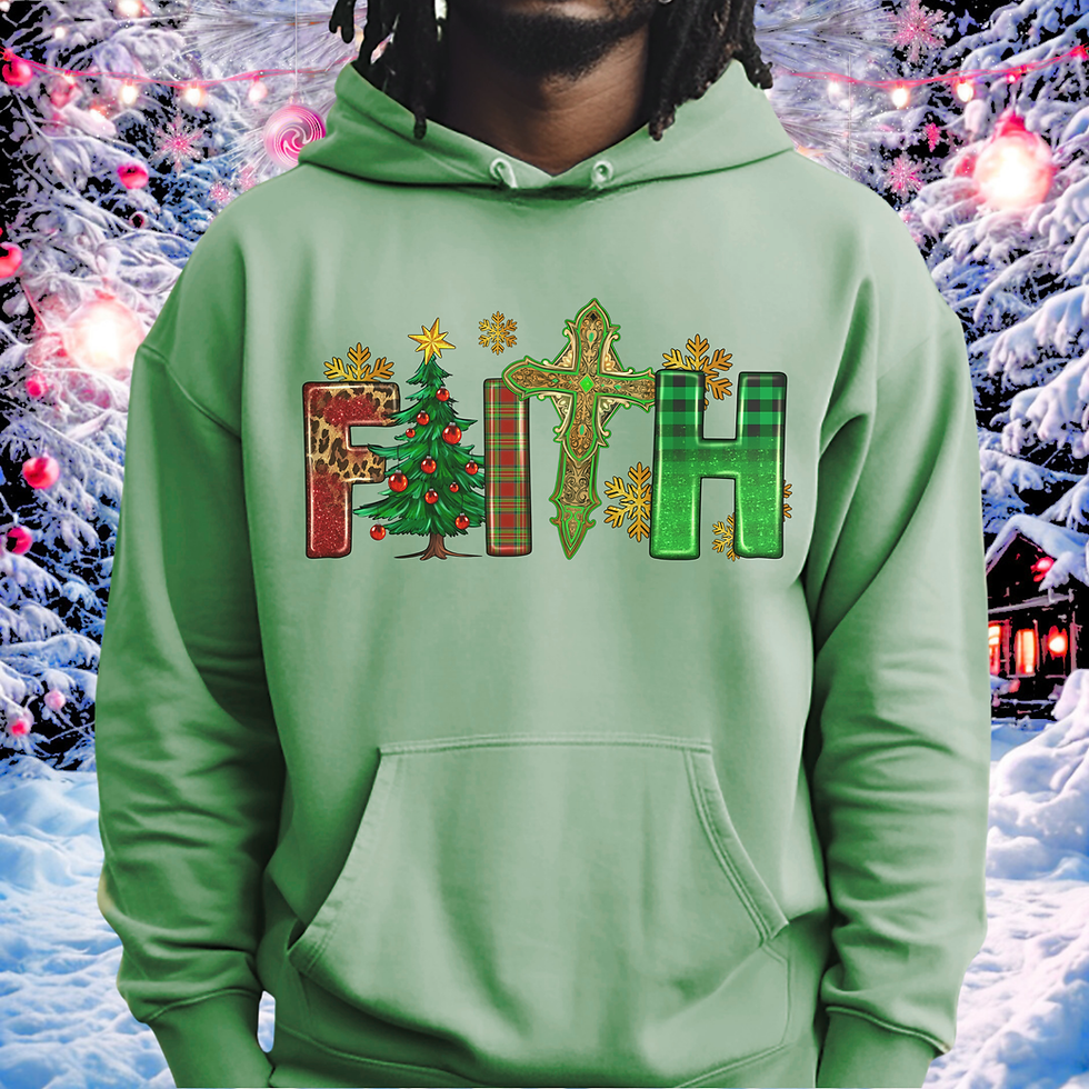 Thumbnail: Simple Faith Holiday Hoodie