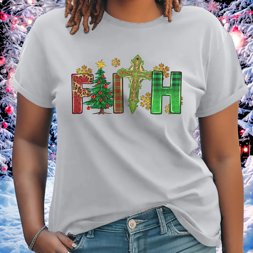 Thumbnail: Simple Faith Holiday T-Shirt